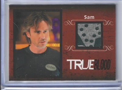 True Blood Costume Relic Card C8 Sam LOGO VARIANT 283/299 Rittenhouse JSC - Image 1 of 2