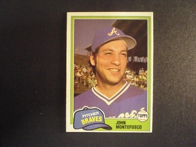 1981 Topps Traded Baseball John Montefusco Card # 804 - Image 1 of 2