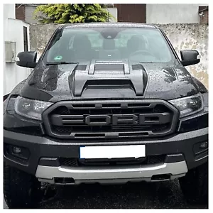 Turos de aire manguitos capó para Ford Ranger 2015-2023 T7 T8 negro mate - Imagen 1 de 12