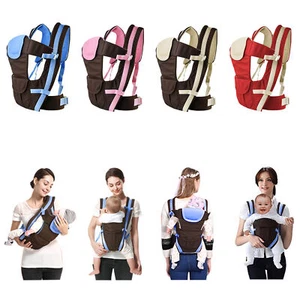 4-in-1 Newborn Infant Baby Carrier Breathable Ergonomic Adjustable Backpack - Picture 1 of 41