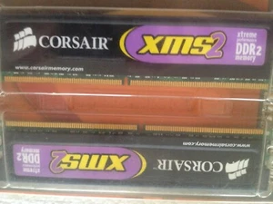 Corsair XMS2 2X1GB DDR2 RAM PC2 NEU - Bild 1 von 3