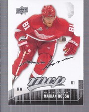2009-10 Upper Deck MVP Chicago Blackhawks Hockey Card #236 Marian Hossa