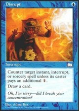 Disrupt X4 (Weatherlight) MTG (NM) *CCGHouse* Magic