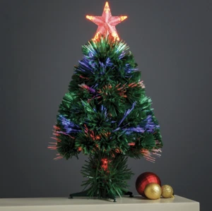 1.5ft Penrith Fibre Optic Christmas Tree with Star - Picture 1 of 7