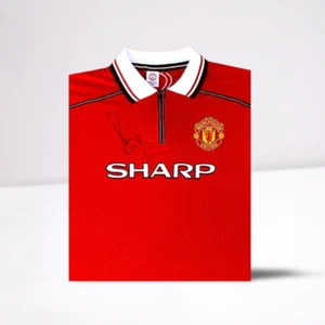 Manchester United 1999 Home Shirt Signed by Paul Scholes - Picture 1 of 1