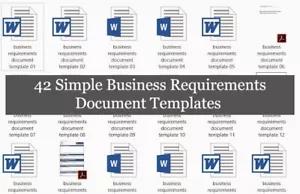 40+ Business Requirements Document Templates (Editable) - Picture 1 of 1