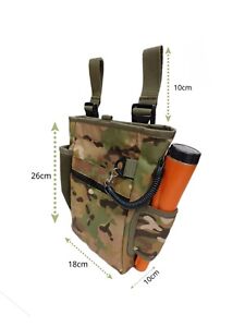 Metal Detecting Detector Large Heavy Duty Finds Accessory Bag Pouch
