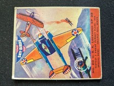 1941 Goudey Sky Birds # 20 U.S.A. Lockheed XP 38 (VG)