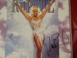 RuPaul SIGNIERTER 1997 Kalender Drag Queen Superstar TV-Moderator Sänger tolles Gesicht Körper! - Bild 1 von 9