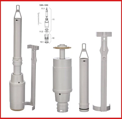 campana 215.299.00.1  geberit di ricambio per cassetta wc da incasso 1 tasto - Immagine 1 di 4