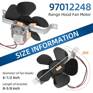 Range Hood Vent Fan Blade Motor Assembly Kitchen Replacement for Broan NuTone - Picture 1 of 7