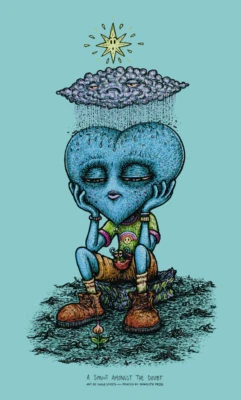 Impresión artística de Marq Spusta A Sprout Amongst The Doubt edición azul 250 8 X 13 Foto 1 de 3