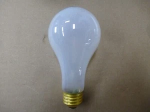 6 Pack of 100 Watt A21 Frost Long Life Dimmable Industrial Light Bulbs - Picture 1 of 3