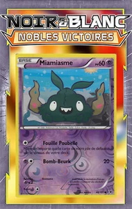 Miamiasme Reverse - NB03:Nobles Victoires - 48/101 - Carte Pokémon Française - Picture 1 of 1