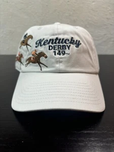 Kentucky Derby 149 ahead Fanatics Embroidered Horse Hat Cap (Adult Strapback) - Picture 1 of 8