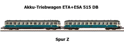 Märklin Z 88251 Akutriebwagen ETA 150 DB Era 4 New OVP 1:220 - Image 1 of 2