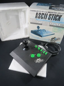 pc engine ASCII stick controller NEC Japan White  joystick pc-engine for parts - Picture 1 of 24
