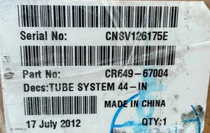 HP - Tube System 44-IN - CR649-67004 - Afbeelding 1 van 1