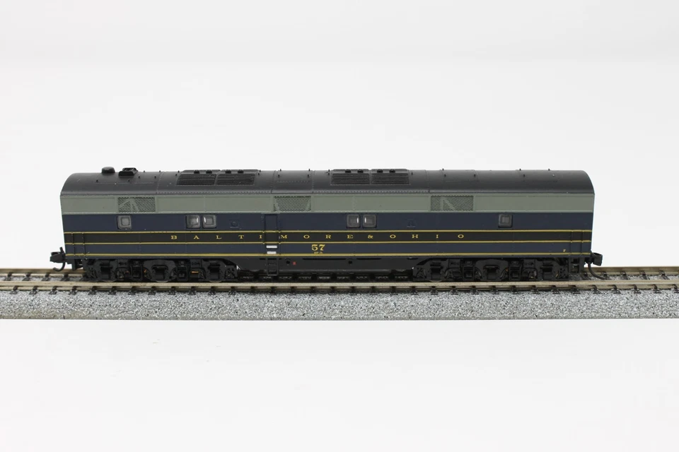 N Scale Life-Like E6B Powered Diesel Locomotive Baltimore & Ohio B&O #57 DC - Image 1 of 1