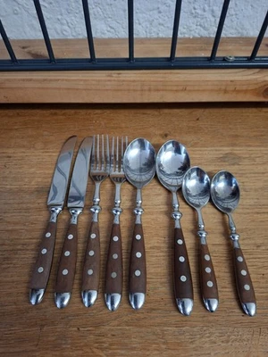 Altes Tafelbesteck für 2 Personen-Besteck für den kleinen Haushalt - Bild 1 von 3