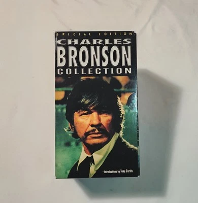 CHARLES BRONSON Collection Special Edition 3 VHS Tapes Sealed Laserlight SEALED - Image 1 of 4