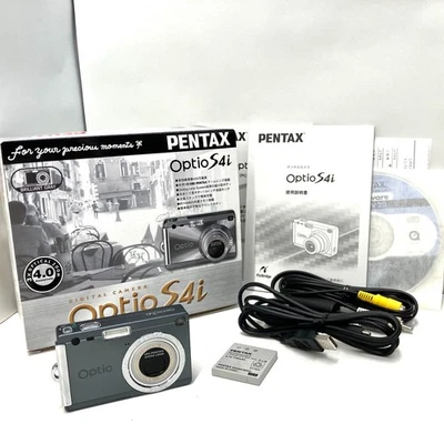 Pentax Optio S4i 4MP Ultra Compact Digital Camera Tested Japan Seller - Image 1 of 4