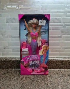 NEW VINTAGE Mattel Bubbling Mermaid Color Changing Barbie Doll (#16131, 1996) - Picture 1 of 11