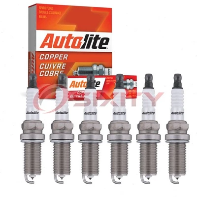 6 шт свечей зажигания с автолитовым медным сердечником для 2010 BMW 528i xDrive зажигание bj - Изображение 1 из 4