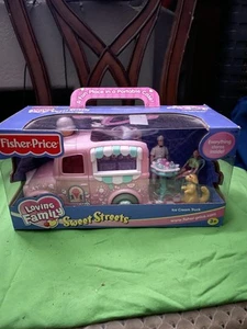 2003 Fisher-Price Loving Family Sweet Streets Ice Cream Truck New Sealed! Mattel - Picture 1 of 7