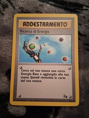 Pokemon Fossil 59/62 Energy Search ITALIAN - Image 1 of 4