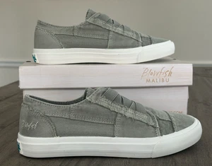 Blowfish Malibu Marley Canvas Sneaker Sweet Gray Color Washed Canvas US size 7.5 - Picture 1 of 7
