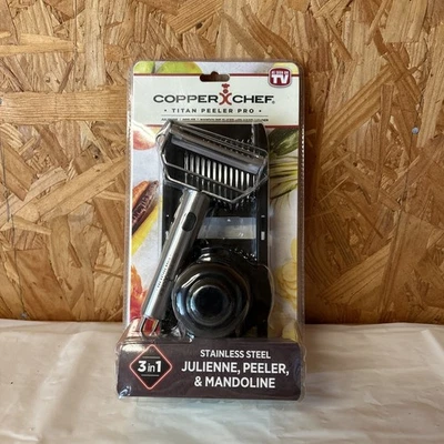 Pelador Copper Chef Titan Pro Nuevo en Paquete 6f Foto 1 de 3