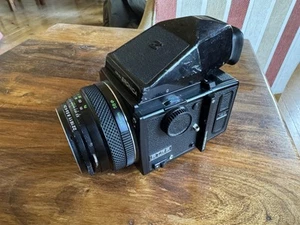Bronica ETRS Medium Format Camera with 75mm f/2.8 Lens and Prism Finder - Picture 1 of 7