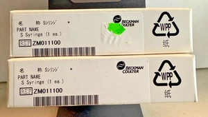 (2) Jeringa de muestra ZM011100 para todos los analizadores Beckman Coulter/Olympus serie AU - Imagen 1 de 1