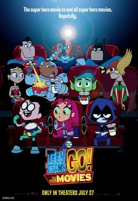 Teen Titans Go! To the Movies (2018)_9 A3 Poster 12-16inch 30-40cm  Film Movie C - image 1 of 4