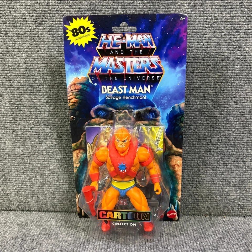 Masters of the Universe MOTU Beast Man Cartoon Collection Mattel