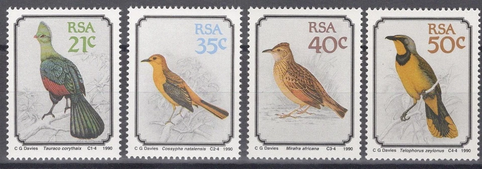 South Africa 789-792 MNH Birds Nature ZAYIX STAMPS 053022SM62 - Image 1 of 1