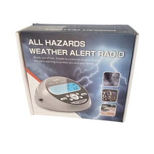 Emgykit NOAA Weather Alert Radio with S.A.M.E. Localized Programming - Picture 1 of 4