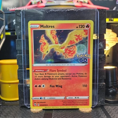 Moltres Pokemon Go Holo Pokémon TCG 012/078 Rare - Image 1 of 4