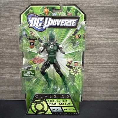 DC Universe Classics Nuat Kei Loi & Medphyll Green Lantern Corp Wave 2 Mattel Foto 1 de 4