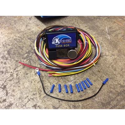 Wire Harness Fuse Block Upgrade Kit for 49-62 Ford Car Stranded Insulation rat  - Image 1 of 4