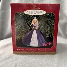 Hallmark Millennium Princess Ornament W/Box 1999 & Original Packaging
