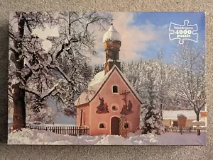 Puzzle vintage Waddingtons 4000 pezzi - Chiesa Garmisch Germania sigillato - Foto 1 di 5