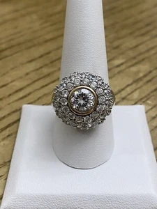 MICHAEL VALITUTTI STERLING SILVER DESIGNER SIGNED GEMSTONE BAND RING SIZE 10 - Picture 1 of 3