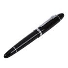2X(159 Black And Silver M Nib Fountain Pen Thick For Gifts Decorations USA R6U2)