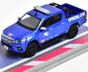 Tarmac 1:64 Blue Hilux Pickup Truck Model Diecast Metal Car - Picture 1 of 3
