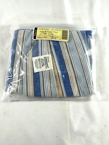 Longaberger Sort & Store hoher Akteneinsatz Cabana blau gestreift 23797295 - Bild 1 von 3