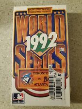 1992 MLB World Series - Toronto Blue Jays vs. Atlanta Braves MLB Productions VHS
