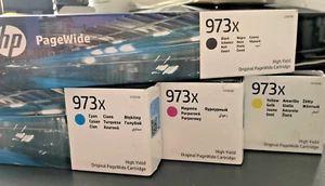 Genuine HP 973X Ink Multipack / FOR PAGEWIDE PRO 452dw 477dw MFP (INC VAT) BOXED - Picture 1 of 2