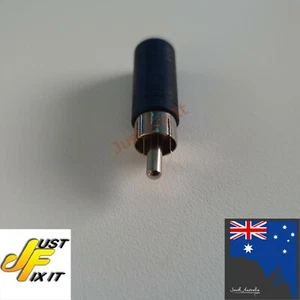 RCA Plug to 3.5mm Mono Socket Output Connection : Socket Casing Plastic - Bild 1 von 2